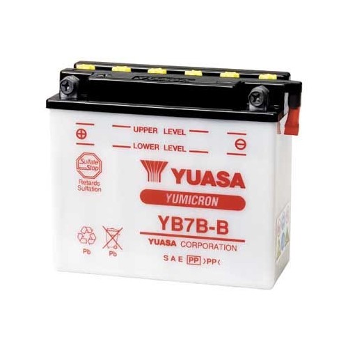 YUASA 12 VOLT YUMICRON BATTERY YB7B-B