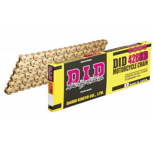 DID #428 HD Standard S/Bush 104L RJ - Clip BK
