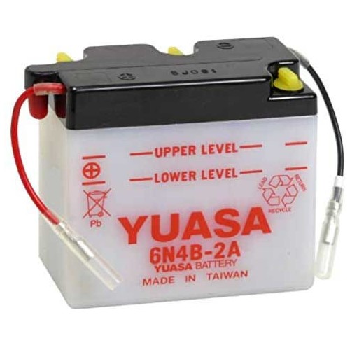 YUASA 6 VOLT BATTERY 6N4B-2A-4
