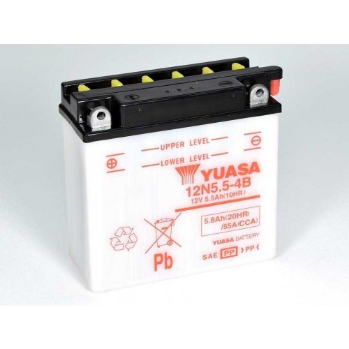 YUASA 12 VOLT BATTERY 12N5.5-4B