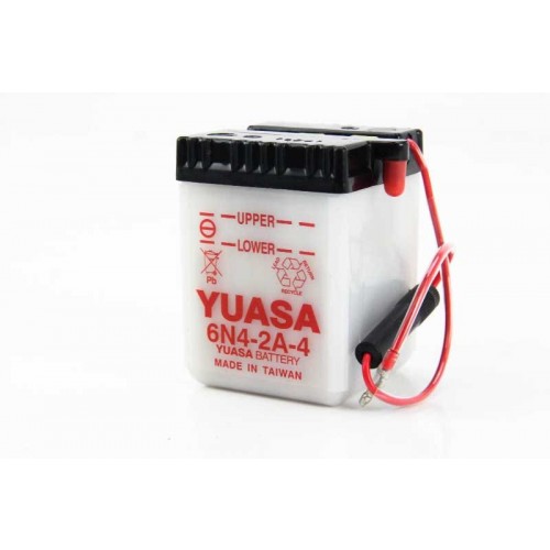 YUASA 6 VOLT BATTERY 6N4-2A-4