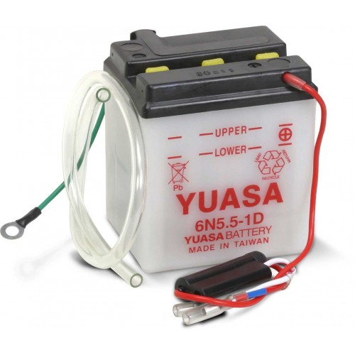 YUASA 6 VOLT BATTERY 6N5.5-1D-1