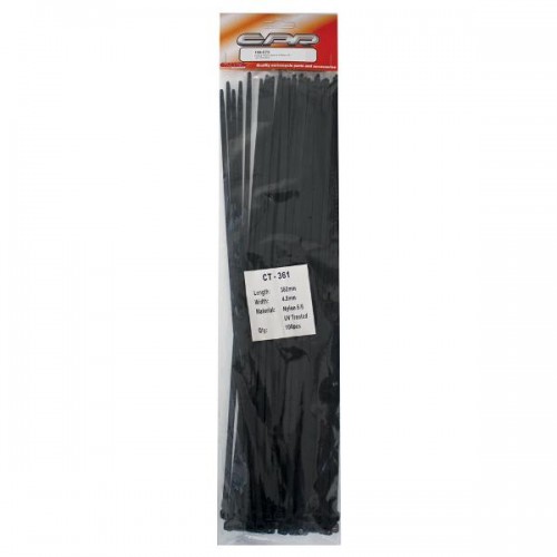 Cable Ties 4.8mm x 380mm UV 100 Pcs Bag