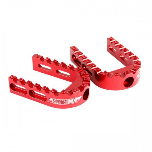 Footpeg Replacement Outer Adj Red