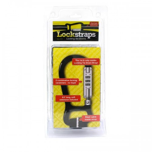 LOCKSTRAP Locking tie down Black