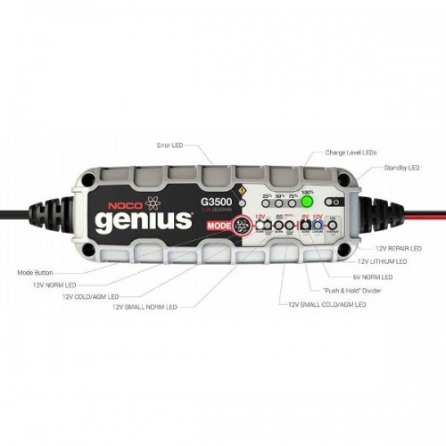 NOCO Battery Charger G3500 6v12v & Lith