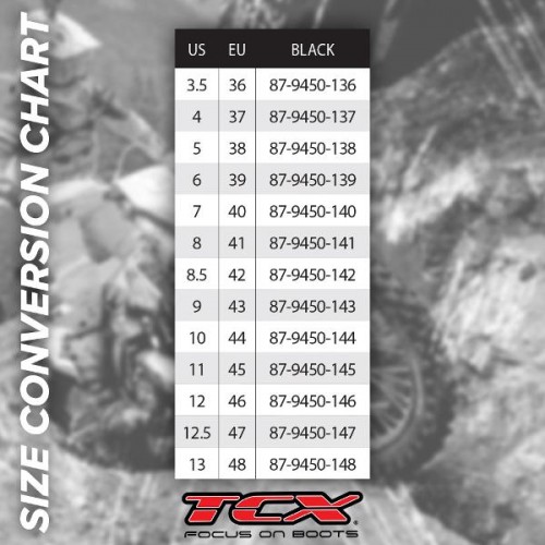 TCX Pulse Black Range