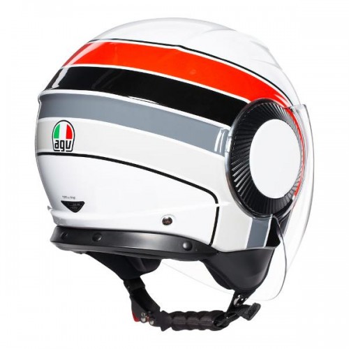 AGV Orbyt Brera White/Grey/Red