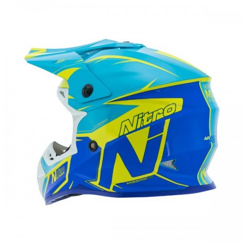 NITRO MX620 PODIUM JNR YELLOW/BLUE RANGE