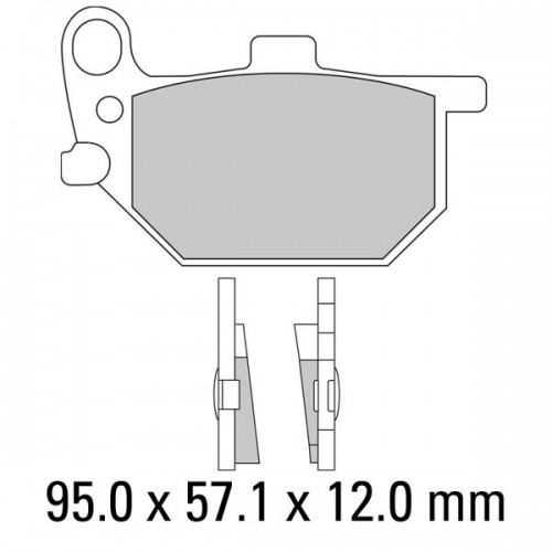 FERODO Brake Disc Pad Set FDB184P