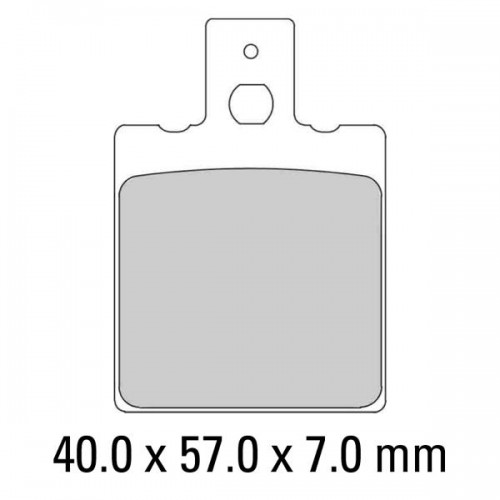FERODO Brake Disc Pad Set FDB207ST