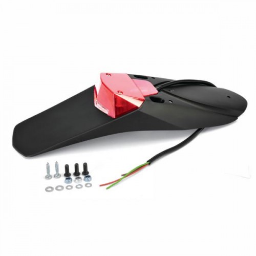 POLISPORT Tail Light Rear Black