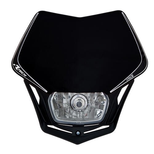 Rtech Black V-Face Headlight