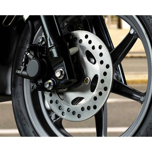 12-inch front wheel